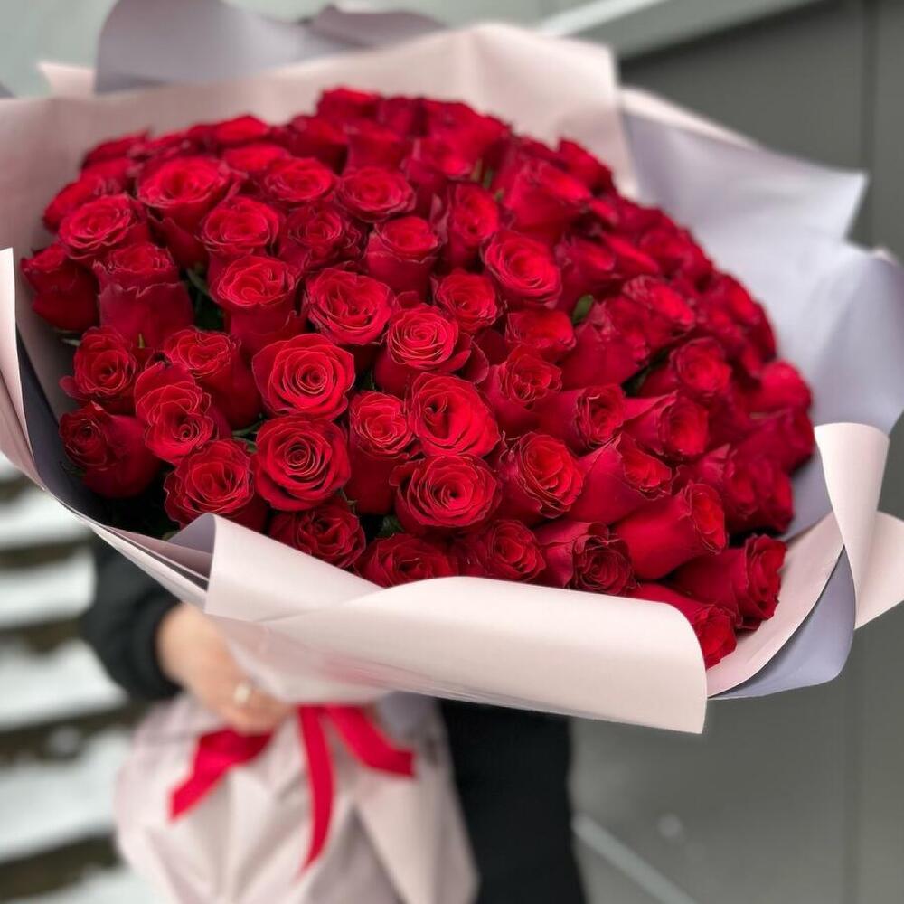 Букет из 101 голландской розы