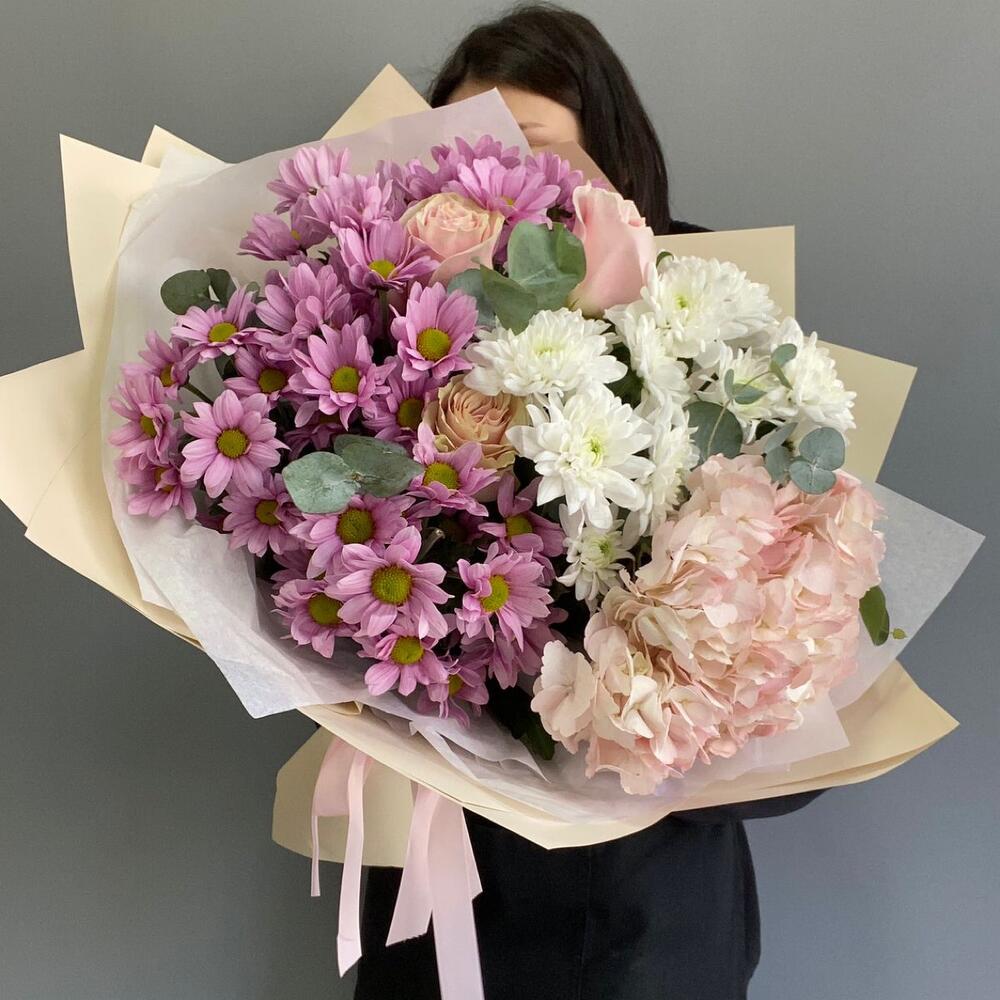 Букет сиреневый нежный