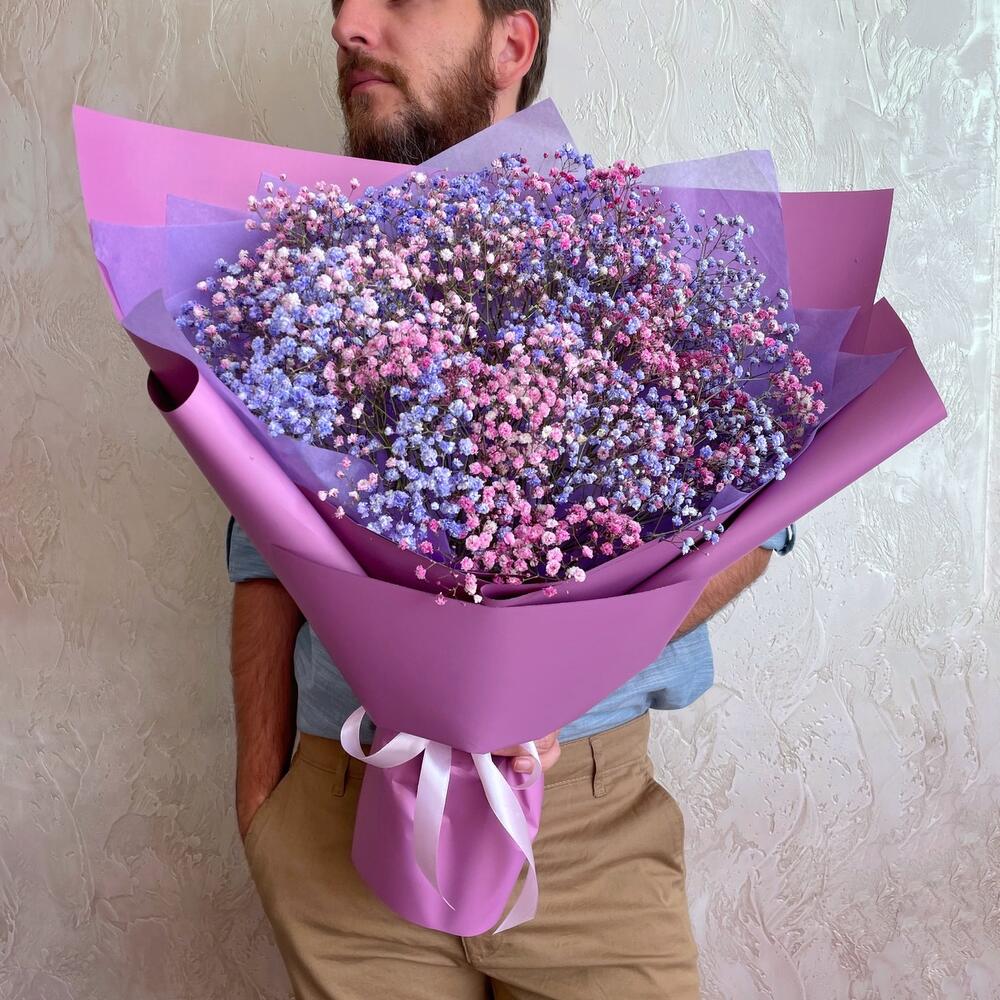 Облако цветной гипсофилы М